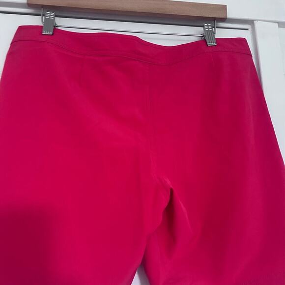 Roxy To Dye 7" Boardshort Swim Bottoms Women’s Large Red Surfer Beachy Lace Up - Picture 7 of 9